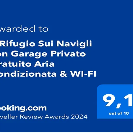 Il Rifugio Sui Navigli Con Garage Privato Gratuito Aria Condizionata & Wi-fi * Milán